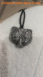 Norse Gray Bear Necklace