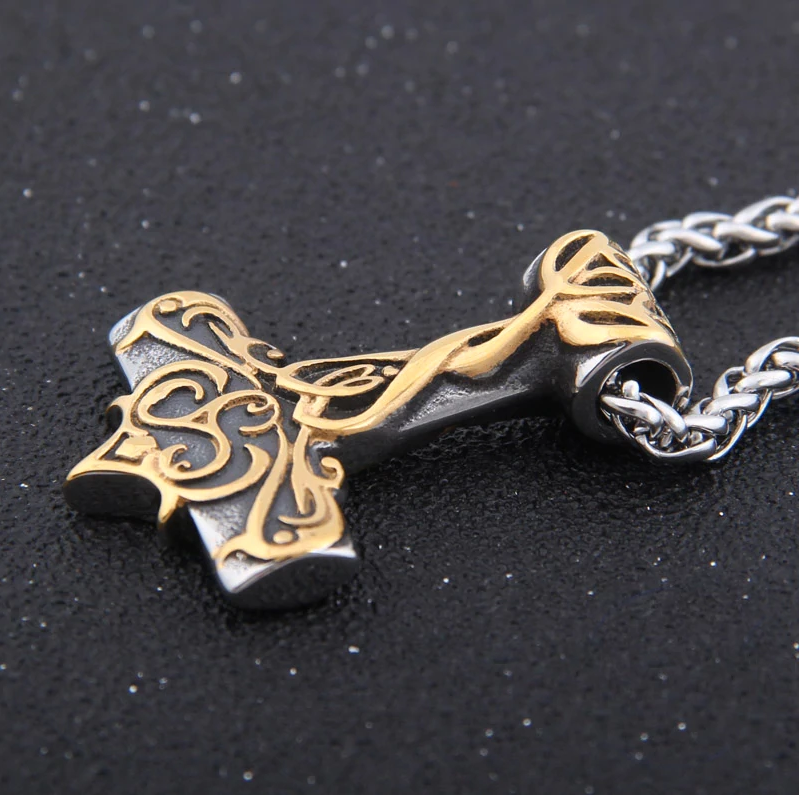 Asgardian Mjolnir Pendant Necklace