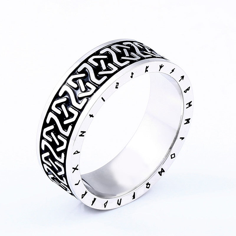 Viking Style Runes Ring