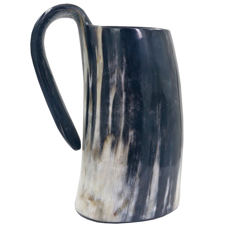 100% Natural Handmade Viking  Bull Horn Drinking Tankard