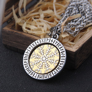 Helm of Awe Rotating Necklace