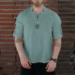 Viking Long Sleeve Vegvisir Shirt