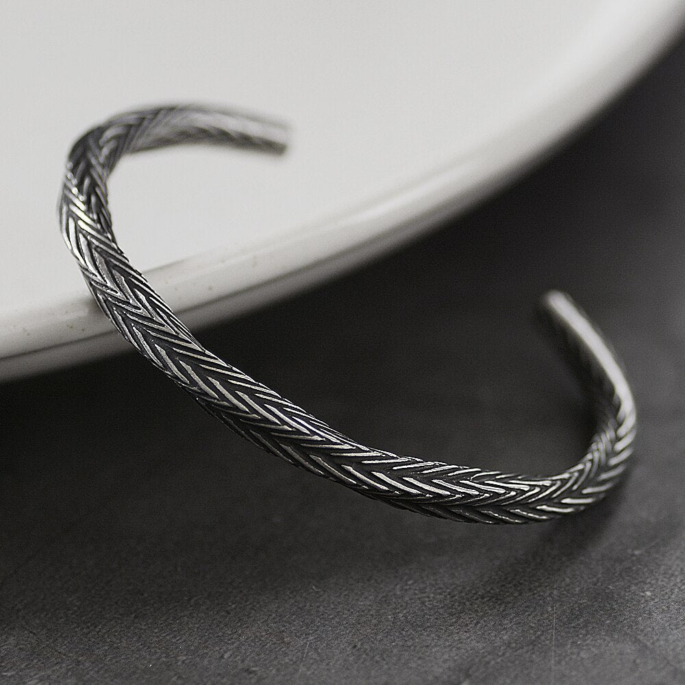 Vikings Woven Steel Bracelet