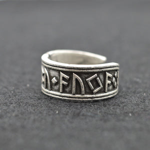 Runes "I give good luck" Ring