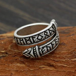 Futhark Runes Ring