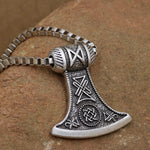 Dagaz Rune Axe Necklace