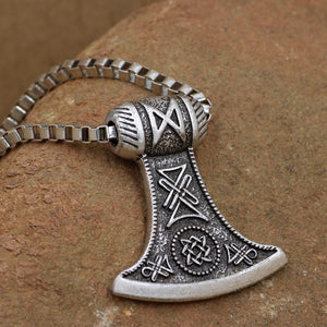 Dagaz Rune Axe Necklace