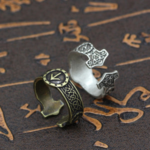 Rune Symbols Ring