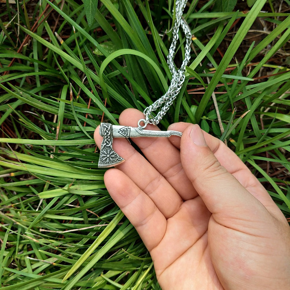 Viking Battle Axe Necklace