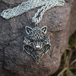 Wolf Head Necklace