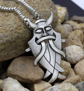 Odin's Mask Necklace