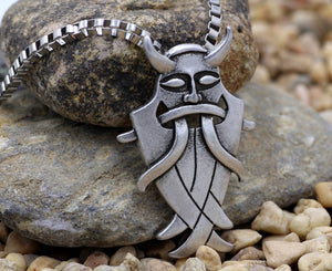 Odin's Mask Necklace