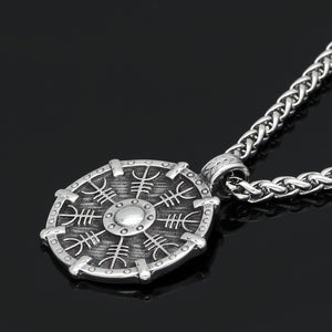 Aegishjalmur Shield Necklace