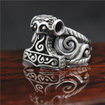 Black Mjolnir Ring