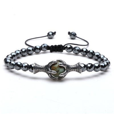 Dragon Claws and Stone Bracelet
