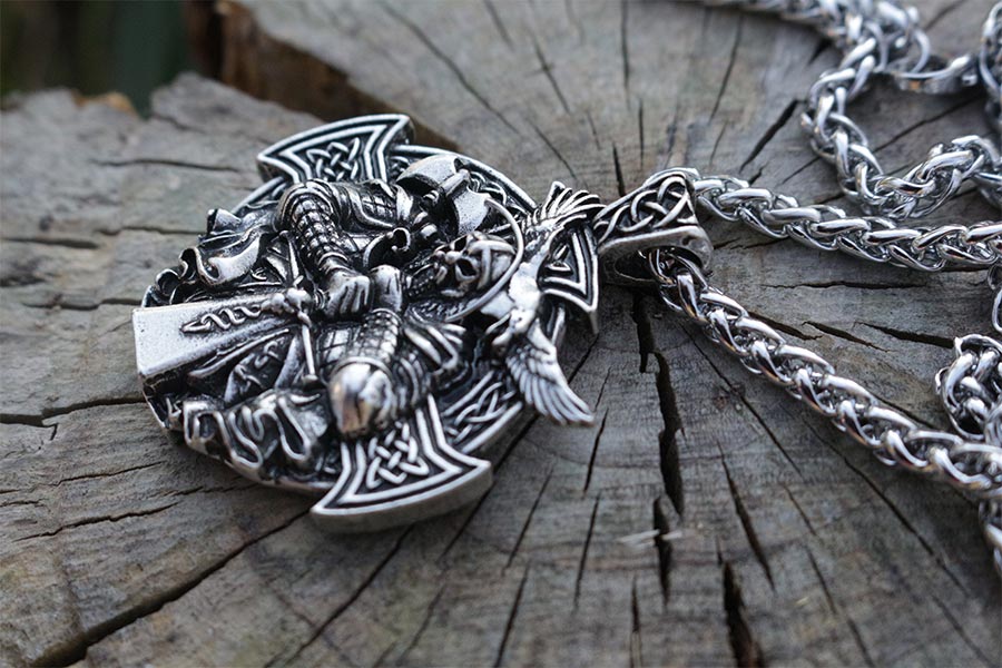 Odin's Warrior Necklace